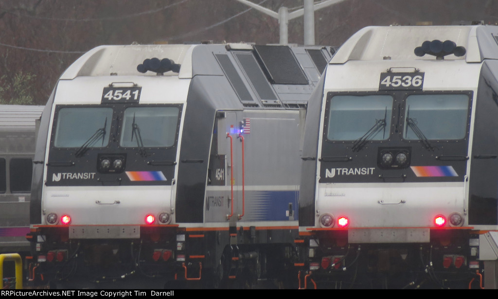 NJT 4541, 4536 faces